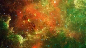 Infrarotaufnahme des North America Nebula