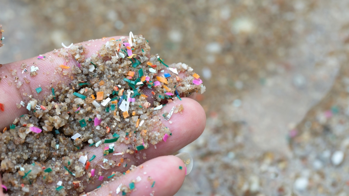 Symbolbild Mikroplastik
