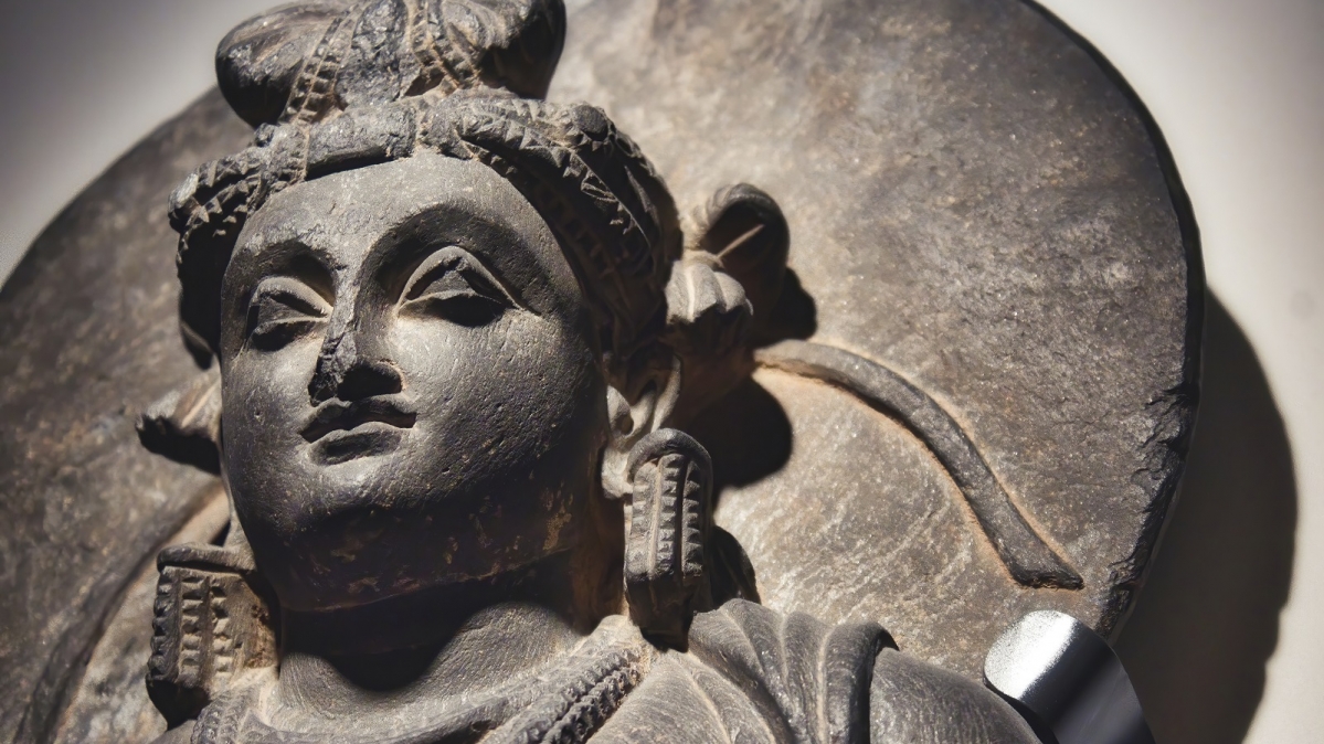 Buddha-Darstellung der Gandhara-Kunst