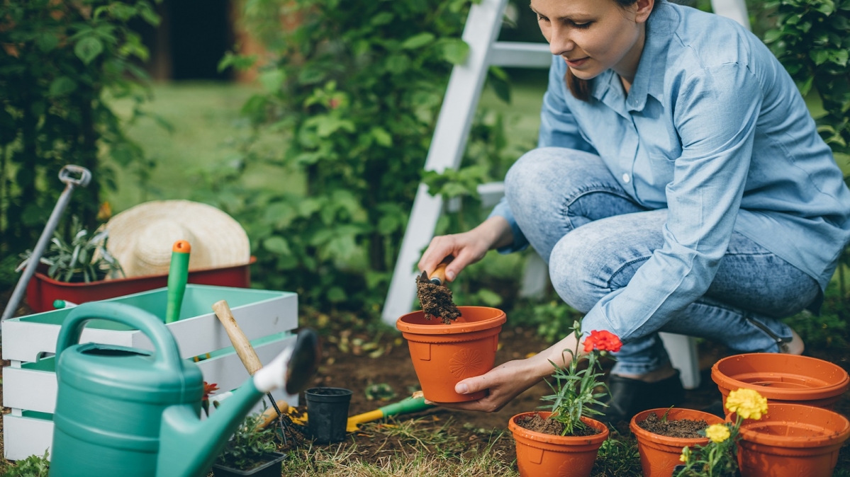 Symbolbild Gartenarbeit