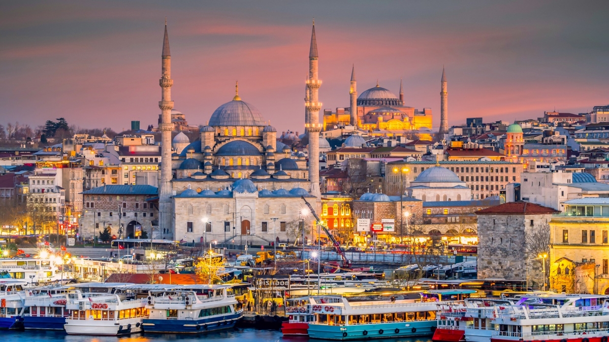 Blick auf die Altstadt von Istanbul