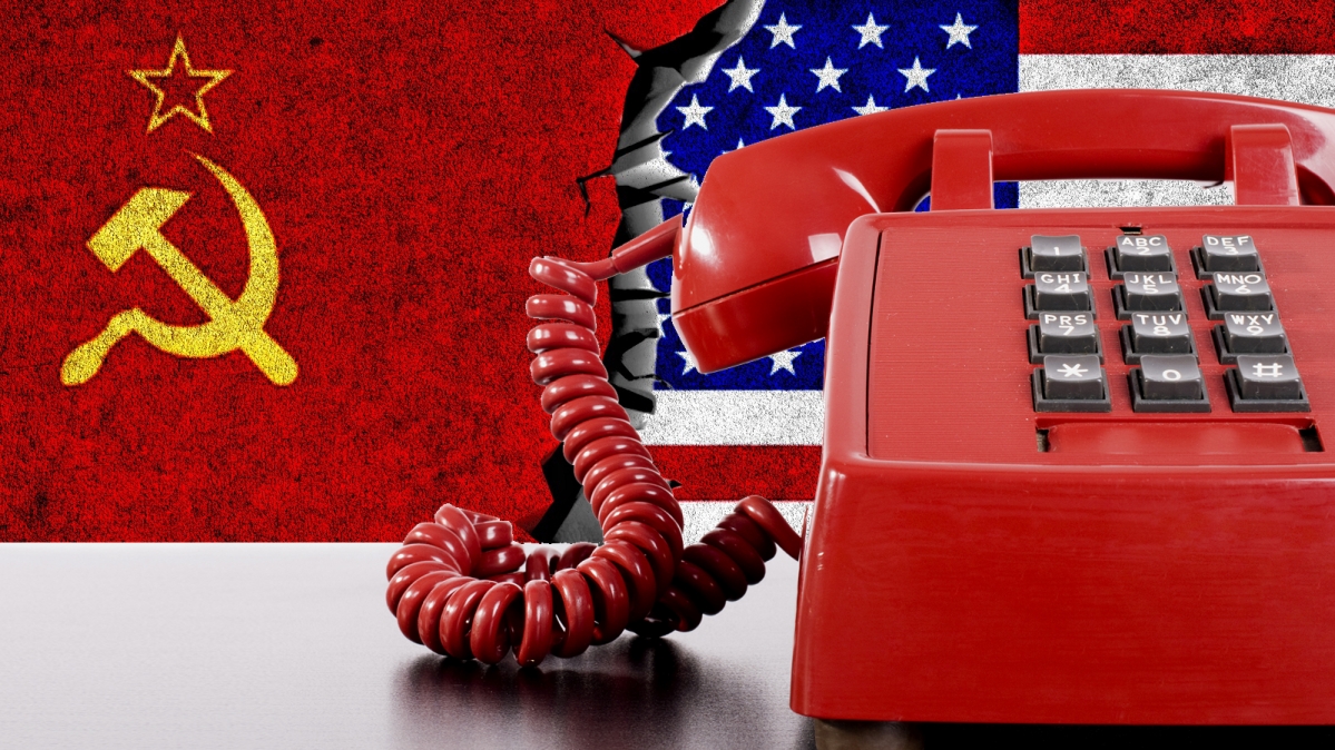 Symbolbild Hotline zwischen Washington und Moskau