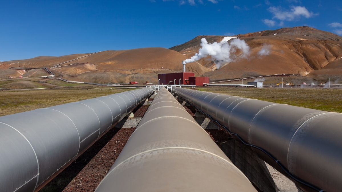 Geothermalkraftwerk Krafla, Island