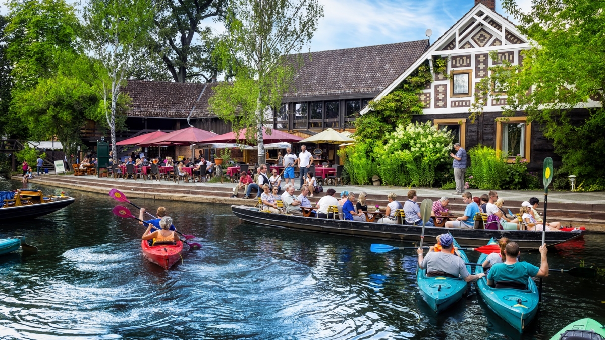 Gasthaus zum fröhlichen Hecht in Lehde