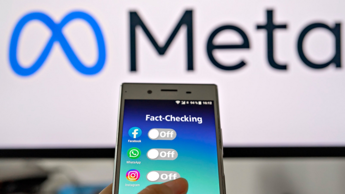 Symbolbild Abschaffung des Fact-Checkings bei Meta, 2025
