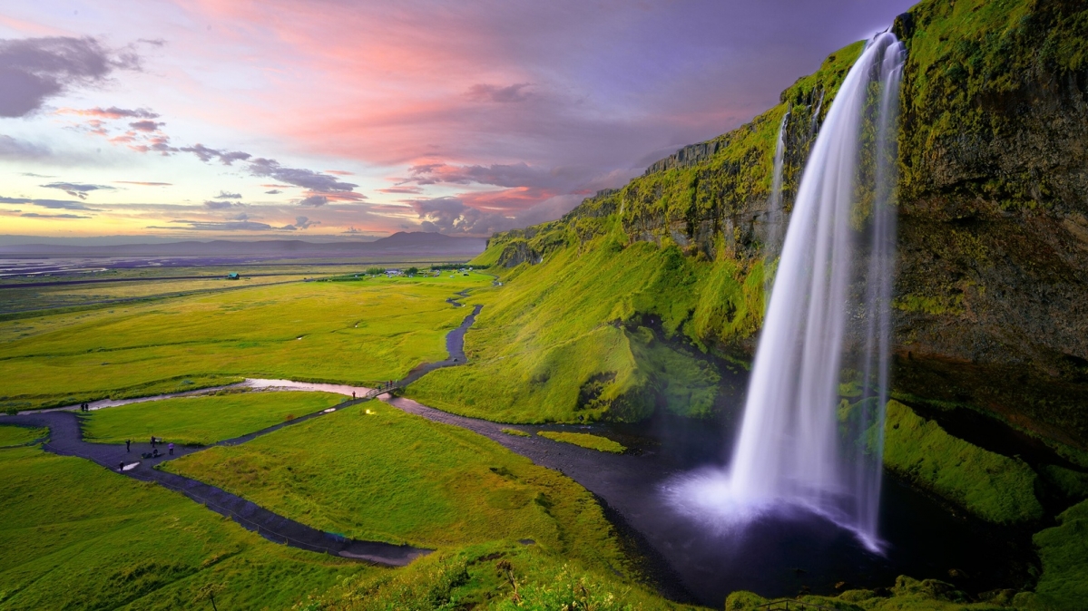Seljalandsfoss in Südisland