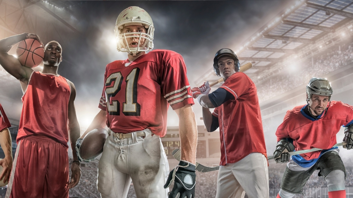Nationalsportarten der USA, Football, Baseball, Basketball und Ice Hockey