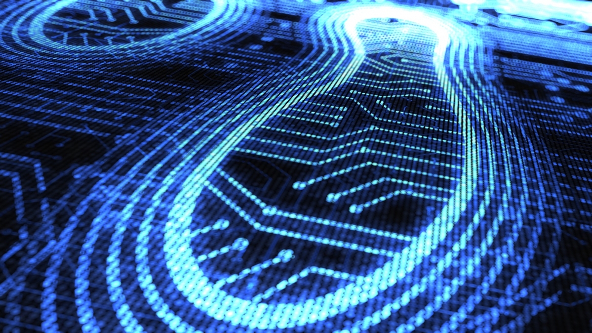 Symbolbild Digitaler Fußabdruck