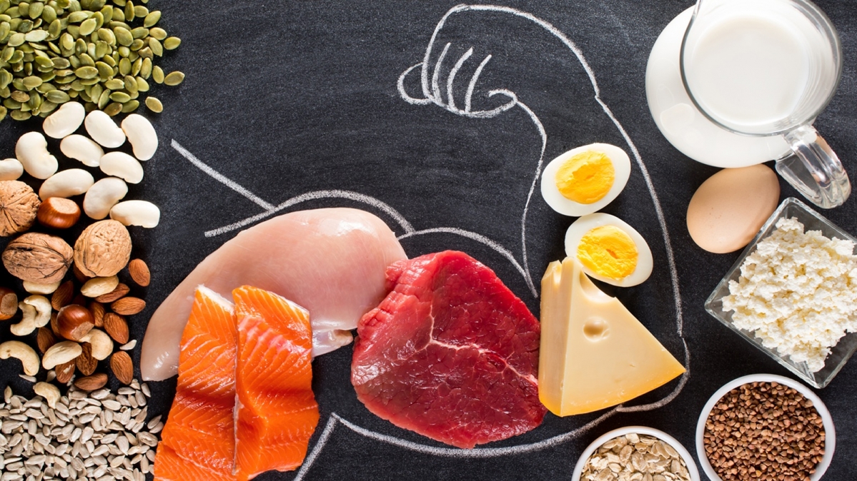 Proteinreiche Nahrungsmittel