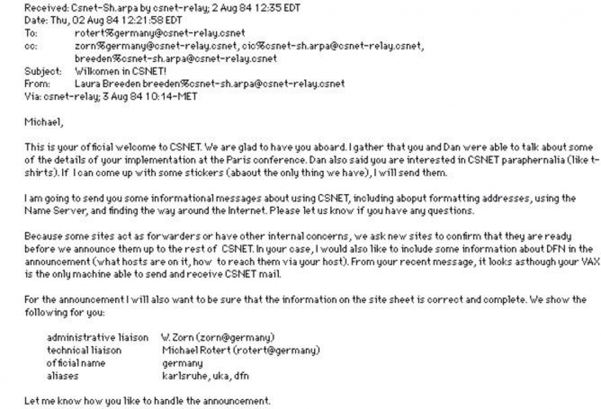 email deutschland