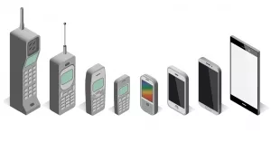 Mobiltelefonevolution