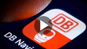 Startscreen der DB-Navigator-App