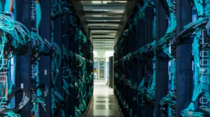  Computerraum des Stuttgarter Höchstleistungsrechenzentrums