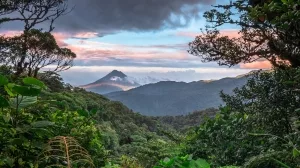 Blick zum Vulkan Arenal, Costa Rica