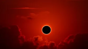 Ringförmige Sonnenfisternis