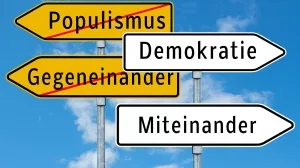Symbolbild Populismus