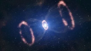 This_artist’s_impression_of_the_material_around_a_recently_exploded_star,_known_as_Supernova_1987A_(or_SN_1987A),_is_based_on_observations_which_have_for_the_first_time_revealed_a_three_dimensional_view_of_the_distribution_of_the_expelled_material._The_ob