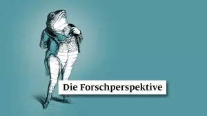 Humanoide Figur mit Froskopf, trägt Anzug und Aktentasche, steht auf grauem Hintergrund, Text: 