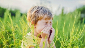Boy_sneezes_because_of_an_allergy_to_ragweed.