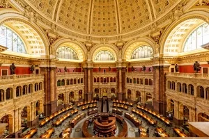 Lesesaal der Library of Congress