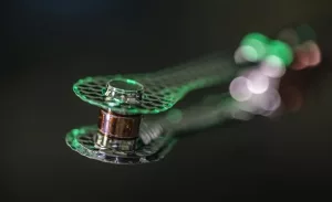 Brennstoffkapsel der Laser-Fusionsanlage des LLNL