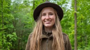 Waldbesitzerin Anna-Karina Kemper