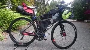 Bikepacking-Fahrradausstattung