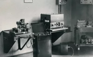 Historisches EEG-Messgerät aus der Zeit Hans Bergers.