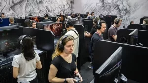 Privatbesucher auf der Gamescon 2023