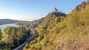 Der Rheinsteig bei Braubach