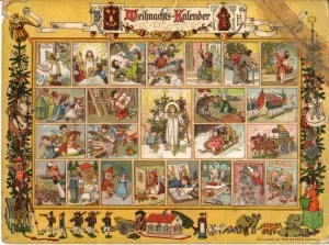 Nachdruck des Adventskalenders "Im Lande des Christkinds" von 1903