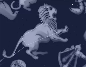 Frühlingssternbild Löwe