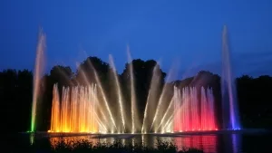 Nächtliches Wasserlichtkonzert in Planten un Blomen