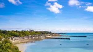 Malerisches Cancale in der Bretagne