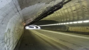 Unterführung in Duisburg am ehemaligen Güterbahnhof, 2008