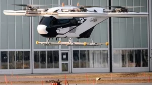 Schwebender CityAirbus