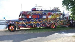 "Further" / "Furthur", Ken Kesey and the Merry Pranksters' famous bus, Hempfest 2010, Seattle
