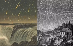 Leoniden-Sternschnuppenschauer 1833