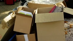 Klassischer Verpackungsmüll