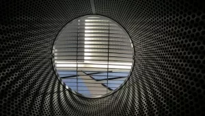 Filtereinlass an einem Flughafen